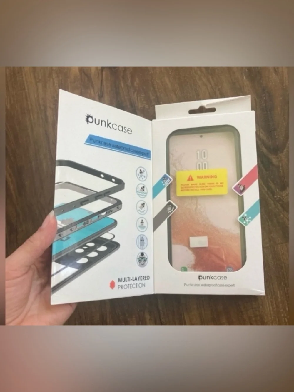 Protective Phone Case for S23 Ultra — Black